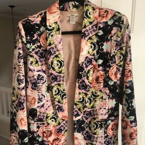 Bar III Women’s Floral Blazer